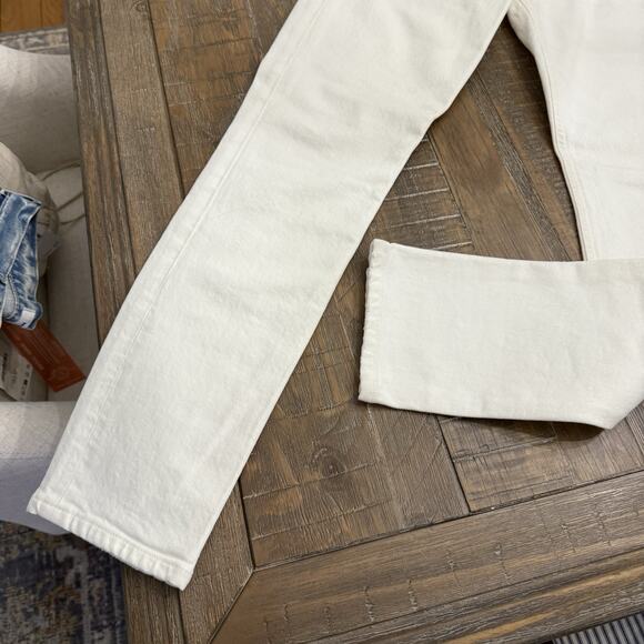 Citizens of Humanity Inga Slim Premium Denim jeans Women’s size 27 Cream - Picture 3 of 12